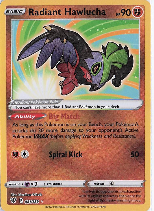 Radiant Hawlucha 081/189