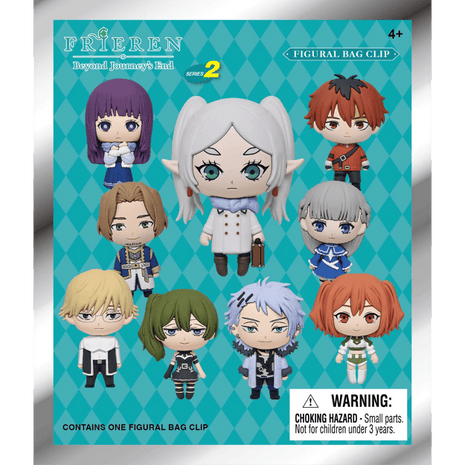 Frieren - Series 2: 3D Character Bag Clip Blind Bag
