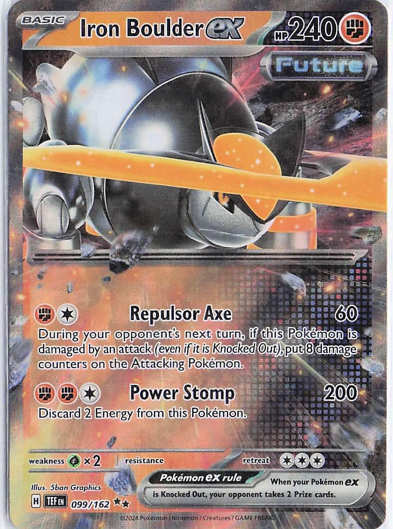 Iron Boulder ex 099/162