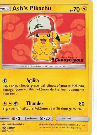 Ash's Pikachu SM109