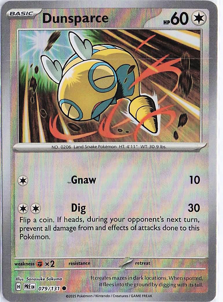 Dunsparce 079/131 (Pokeball Holo)