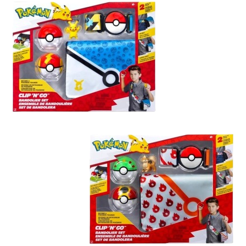 Pokemon - Clip n Go Bandolier Set