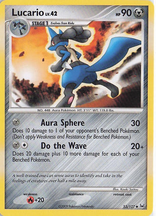 Lucario LV.42 53/127