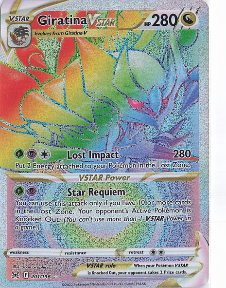 Giratina VSTAR 201/196