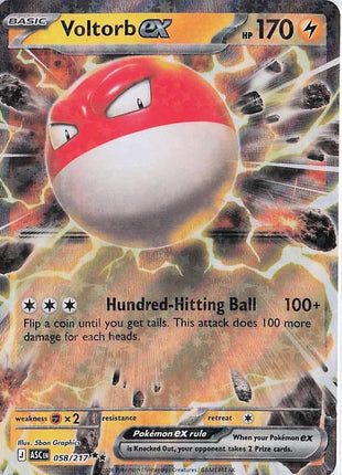 Voltorb ex 058/217