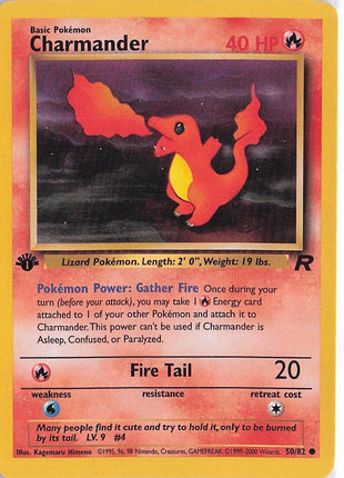 Charmander 50/82 (1st) (D)