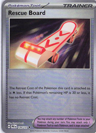 Rescue Board 126/131 (Pokeball Holo)