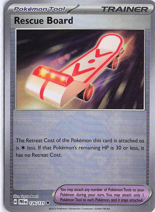 Rescue Board 126/131 (Pokeball Holo)
