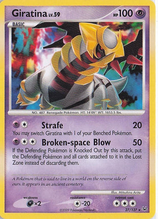 Giratina LV.59 27/127