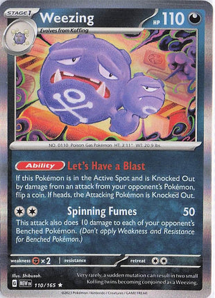 Weezing 110/165 (H)