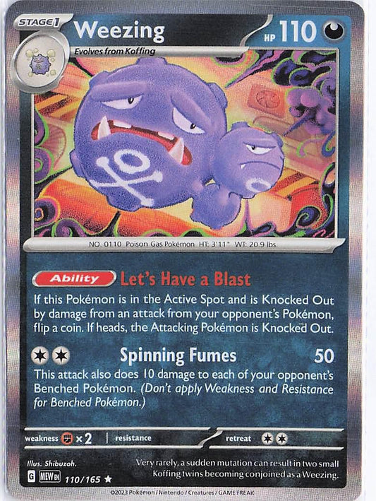 Weezing 110/165 (H)