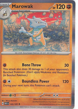 Marowak 105/165 (H)