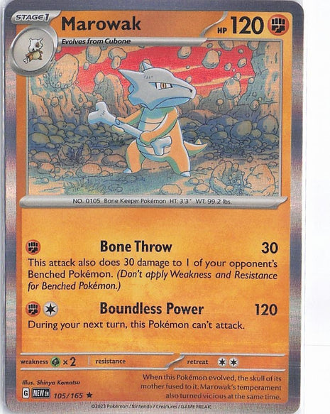 Marowak 105/165 (H)