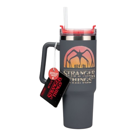 Stranger Things - 900ml Insulated Cup and Straw