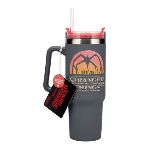 Stranger Things - 900ml Insulated Cup and Straw