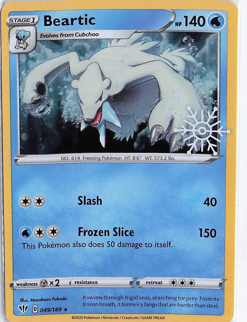 Beartic 049/189 (H)(Snowflake)