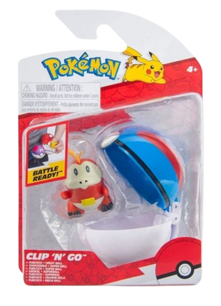 Pokemon - Fuecoco Clip 'N' Go Figure