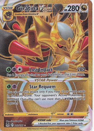 Giratina VSTAR 212/196
