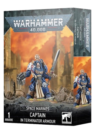 Warhammer 40k - Space Marines Captain in Terminator Armour