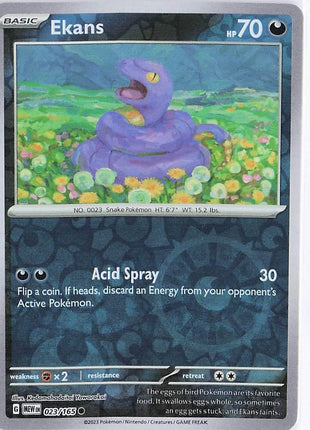 Ekans 023/165 (RH)