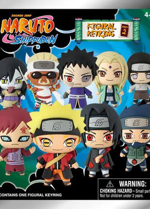 Naruto Shippuden - Series 2: 3D Character Bag Clip Blind Bag