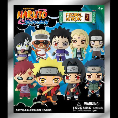 Naruto Shippuden - Series 2: 3D Character Bag Clip Blind Bag