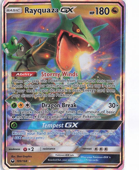 Rayquaza GX 109/168