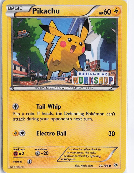 Pikachu 20/108 (S)(D)