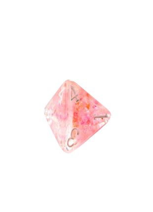 Gamegenic - Peach Candy-Like Series RPG Dice Set