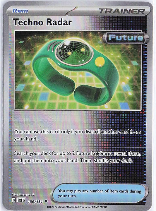 Techno Radar 130/131 (Pokeball)