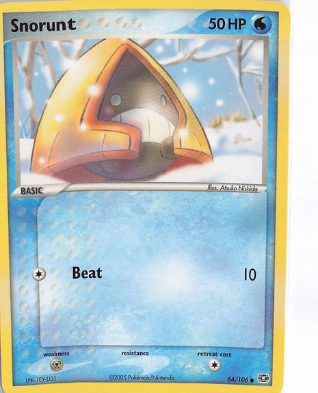 Snorunt 64/106