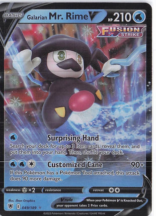 Galarian Mr. RIme V 049/189