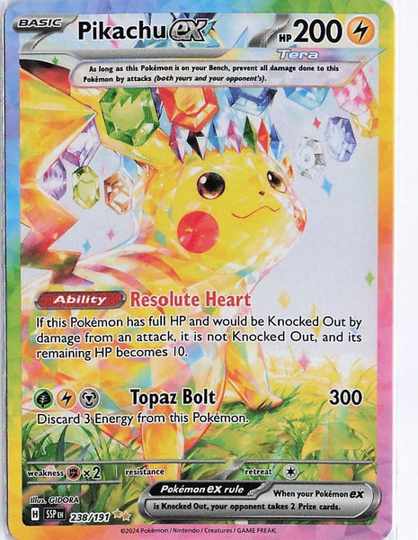 Pikachu ex 238/191