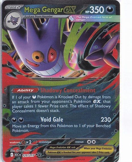 Mega Gengar ex 125/217