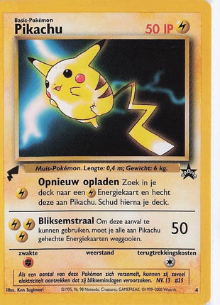 Pikachu Promo 4 (Dutch)