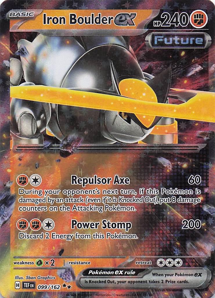 Iron Boulder ex 099/162