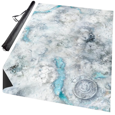 Terraincrate - Snowfield Fantasy Battle Mat 60"x40"