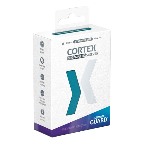 Ultimate Guard - Petrol Matte Cortex Sleeves Standard Size (100)