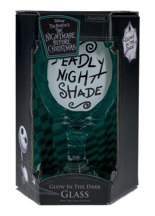 Nightmare Before Christmas - Glow In The Dark Glass