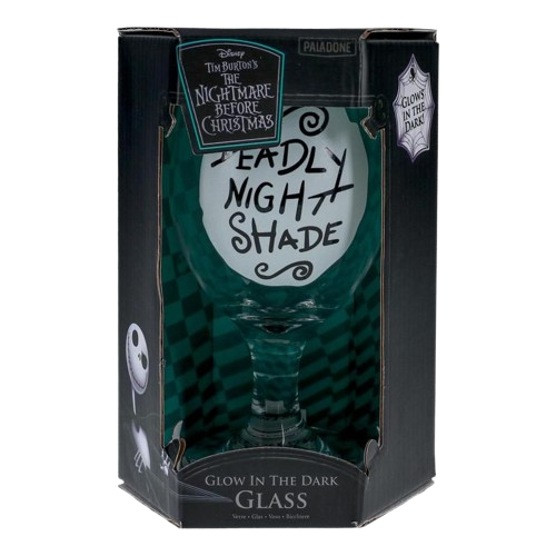 Nightmare Before Christmas - Glow In The Dark Glass