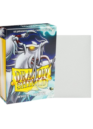 Dragon Shield - Matte White Japanese Sleeves (60)