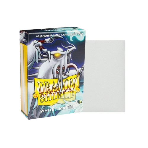 Dragon Shield - Matte White Japanese Sleeves (60)
