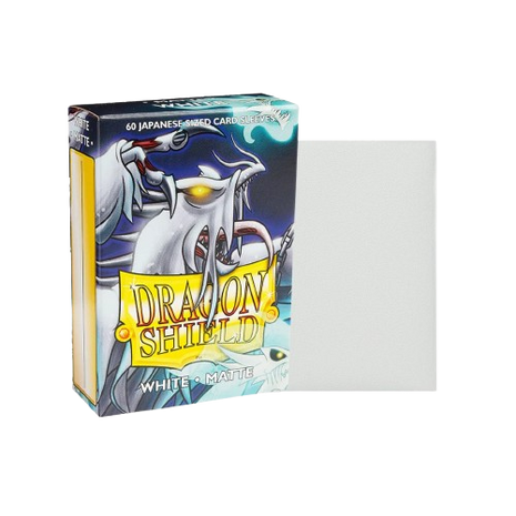 Dragon Shield - Matte White Japanese Sleeves (60)