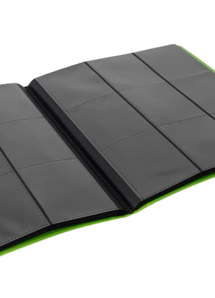 Vault X - Green 9 Pocket Strap Binder