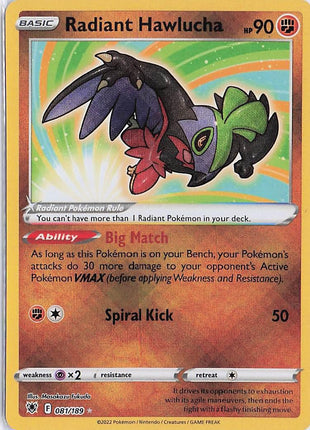Radiant Hawlucha 081/189