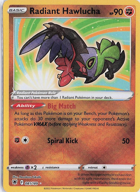 Radiant Hawlucha 081/189