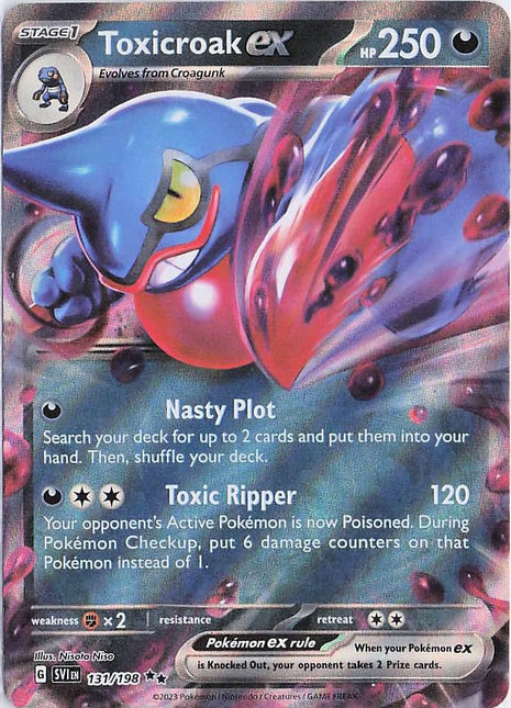 Toxicroak ex 131/198