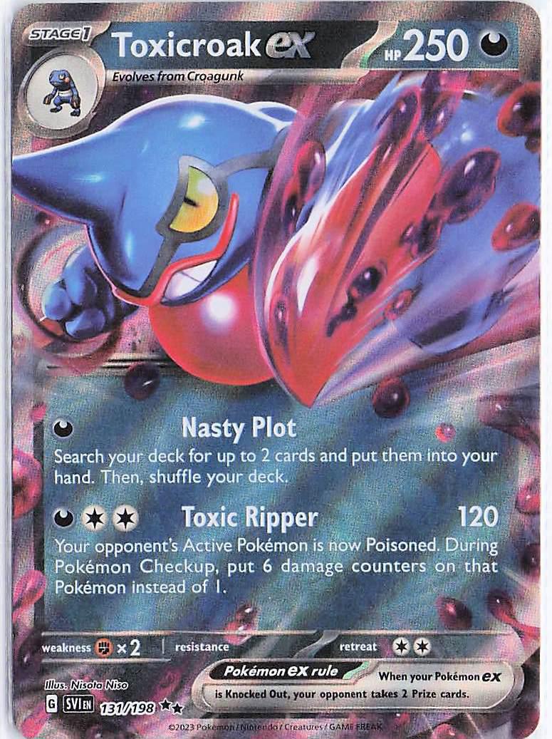 Toxicroak ex 131/198