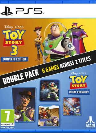 Toy Story: Retro Roundup! + Toy Story 3 Complete Edition Double Pack (PS5)