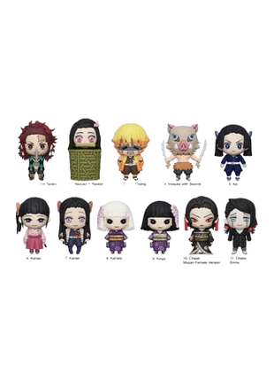 Demon Slayer - Series 4: 3D Character Bag Clip Blind Bag